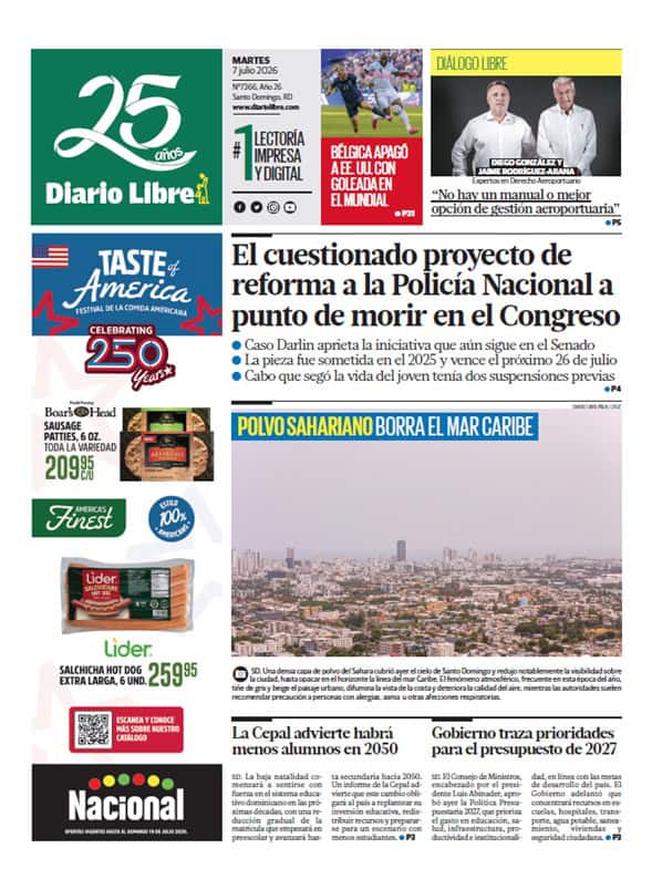 Día Jueves, 19 de Febrero de 2026 Edición 7251. Día Jueves, 19 de Febrero de 2026 Edición 7251.