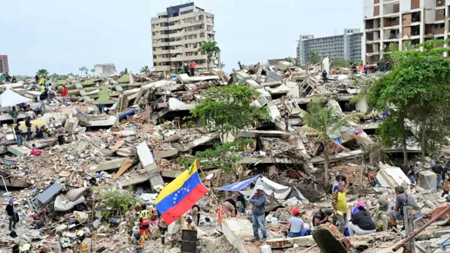 Suben a 3,685 los muertos por los terremotos en Venezuela Suben a 3,685 los muertos por los terremotos en Venezuela