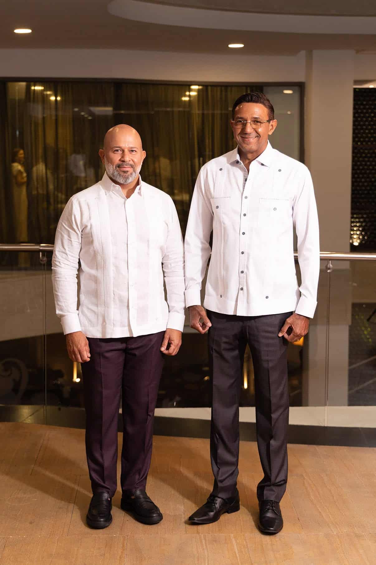 Héctor Ureña y José Manuel Nina.