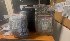 Dejan abandonada en el AILA una maleta cargada con casi 29 libras de marihuana