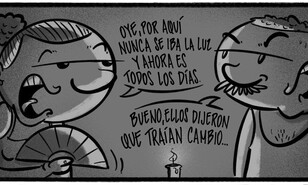 Caricatura de Noticiero Poteleche 9 julio 2026