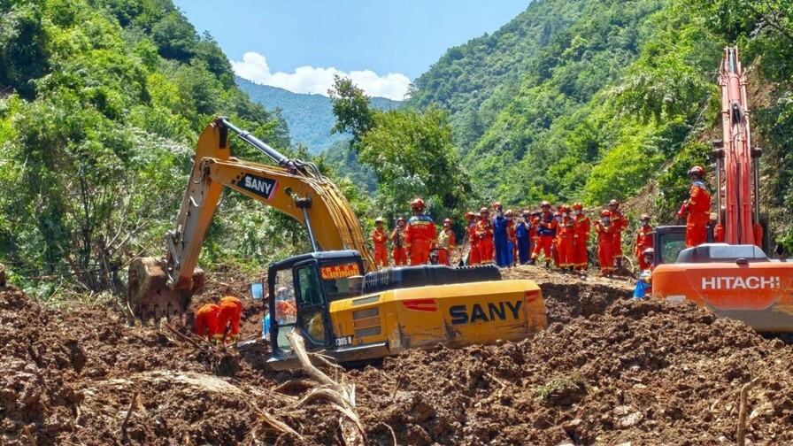 Deslizamiento de tierra en el noroeste de China deja 21 muertos tras concluir b&uacute;squeda