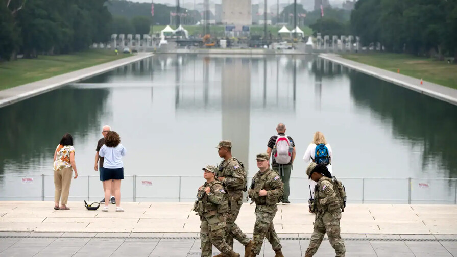 Despliegue de Guardia Nacional en Washington enfrenta rechazo de estados demócratas Despliegue de Guardia Nacional en Washington enfrenta rechazo de estados demócratas