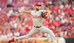 Zack Wheeler iguala r&eacute;cord personal con 14 ponches en victoria de los Phillies