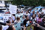 Manifestantes piden someter a demás miembros de la patrulla actuante en muerte de Darlin Mercado Manifestantes piden someter a demás miembros de la patrulla actuante en muerte de Darlin Mercado