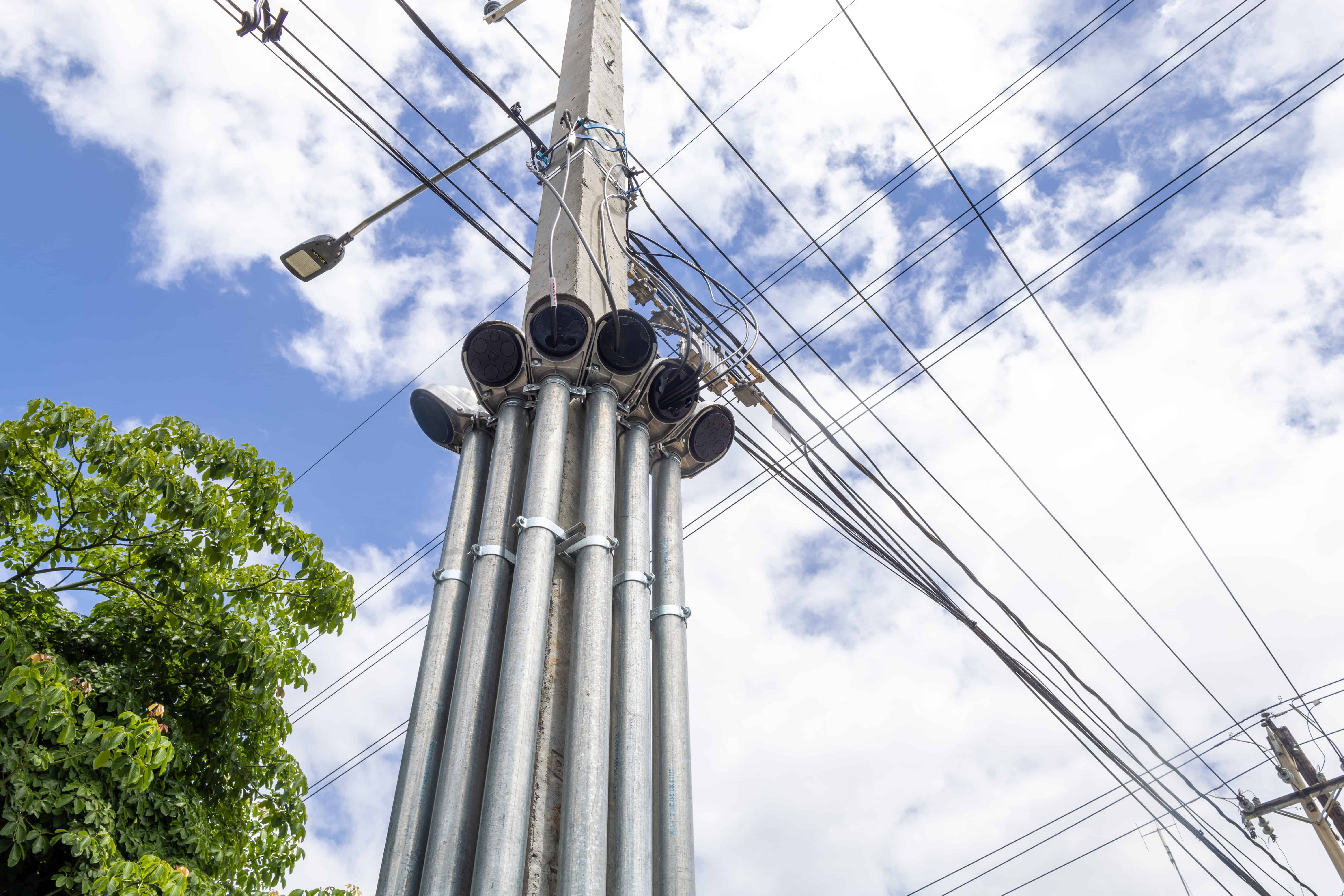 Instalación del sistema de cableado.