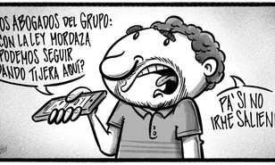 Caricatura de Noticiero Poteleche 10 julio 2026