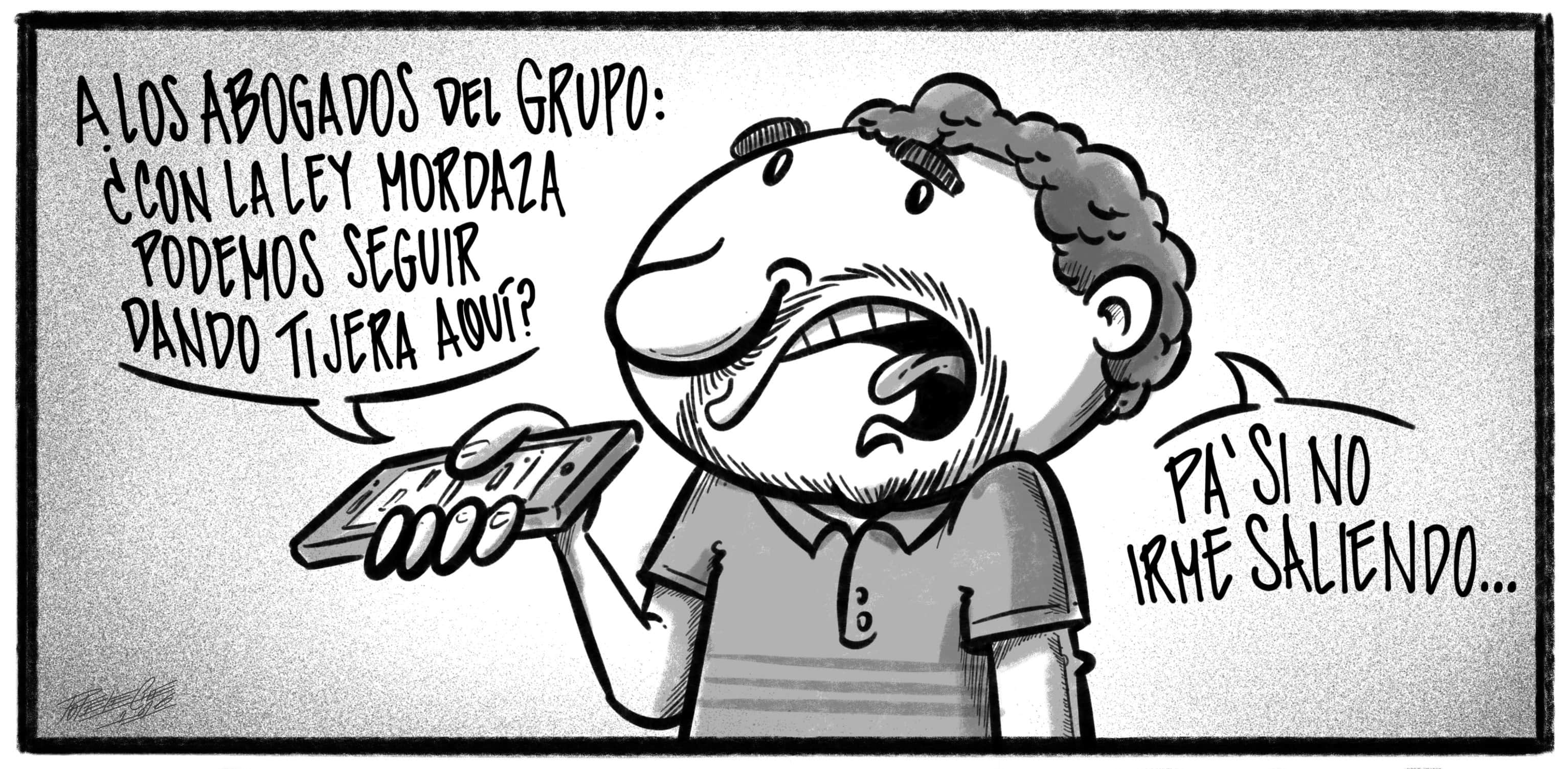 Caricatura de Noticiero Poteleche 10 julio 2026