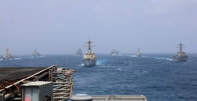 El Ej&eacute;rcito de Estados Unidos asegura que el estrecho de Ormuz est&aacute; desminado y abierto