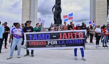La Plaza de la Bandera vuelve a ser escenario de protestas ciudadanas