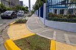 Superintendencia de Seguros recupera aceras con financimiento de la Superintendencia de Bancos Superintendencia de Seguros recupera aceras con financimiento de la Superintendencia de Bancos