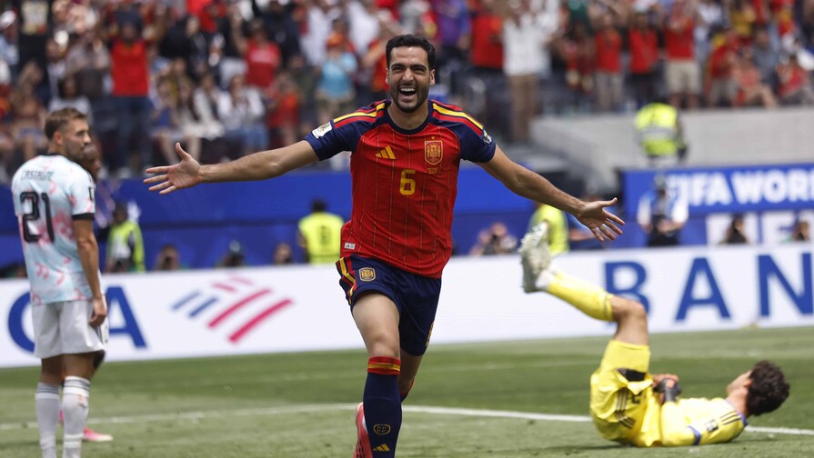España vence a Bélgica con otro gol agónico de Mikel Merino y se cita con Francia en semifinales España vence a Bélgica con otro gol agónico de Mikel Merino y se cita con Francia en semifinales