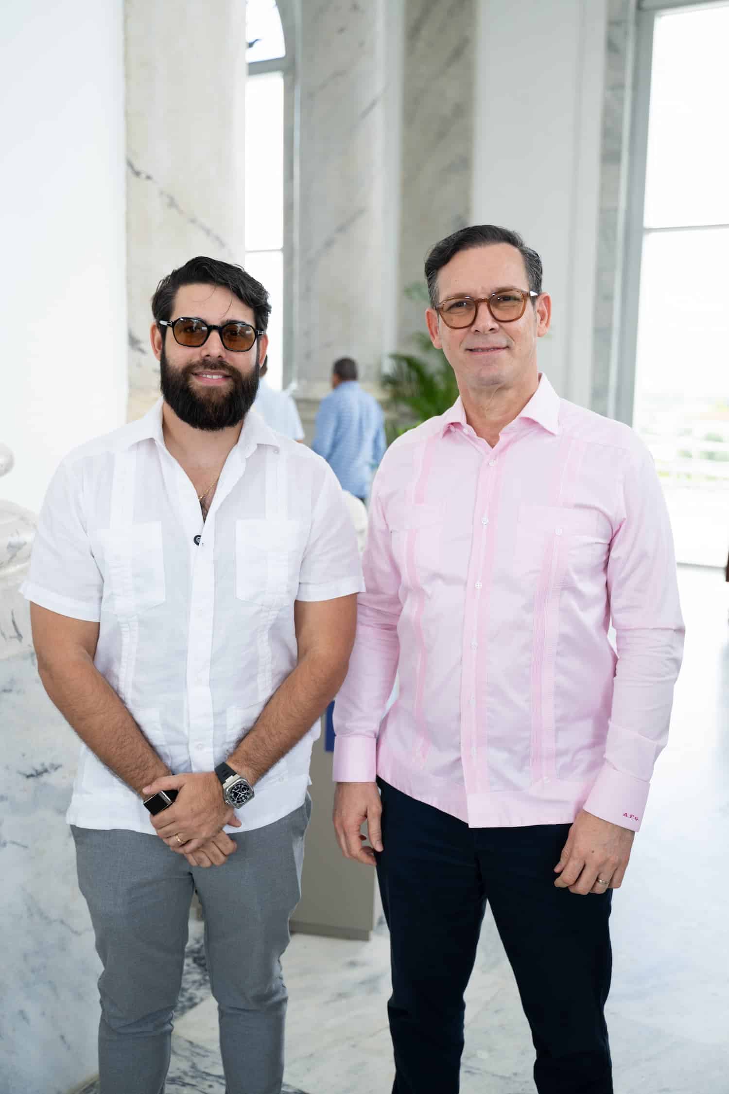 Pedro Isern y Agustín Fernández.