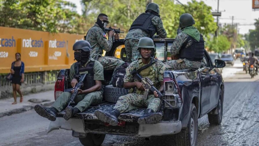 Un contingente de Sri Lanka se suma a la fuerza antipandillas de Haití Un contingente de Sri Lanka se suma a la fuerza antipandillas de Haití