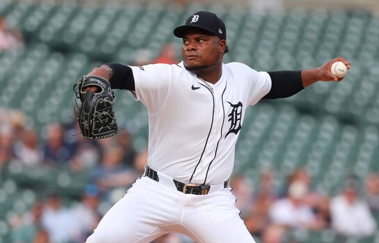 Framber Valdez brilla en la lomita en noche hist&oacute;rica para Detroit