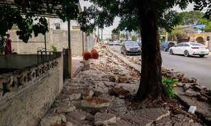 Avanza transformaci&oacute;n de Sabana Larga para priorizar a peatones sobre veh&iacute;culos