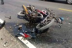Un muerto y dos heridos en accidente entre motocicleta y autobús en Higüey