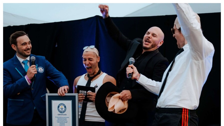 El insólito récord Guinness que Pitbull consiguió por su calvicie El insólito récord Guinness que Pitbull consiguió por su calvicie
