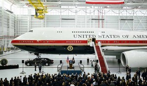 Interrogantes por la seguridad del avi&oacute;n presidencial de Estados Unidos