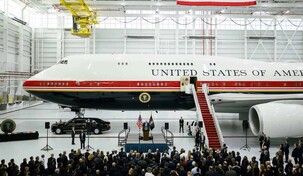 Interrogantes por la seguridad del avi&oacute;n presidencial de Estados Unidos