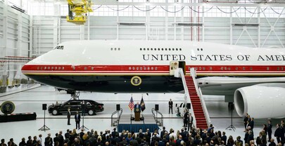 Interrogantes por la seguridad del avi&oacute;n presidencial de Estados Unidos