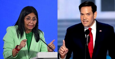 The New York Times describe una relaci&oacute;n de dependencia pol&iacute;tica entre Delcy Rodr&iacute;guez y Marco Rubio