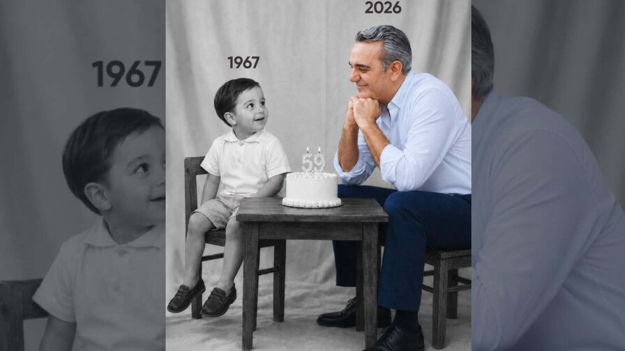 El presidente Luis Abinader cumple 59 años este domingo El presidente Luis Abinader cumple 59 años este domingo