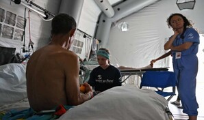 Brigadas internacionales buscan evitar una crisis sanitaria entre damnificados en Venezuela