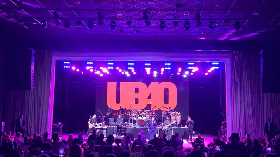 El reggae de UB40 pone a cantar a Santo Domingo en una noche de cl&aacute;sicos