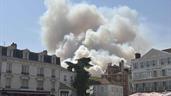 Un incendio, probablemente provocado, arrasa parte del emblem&aacute;tico bosque de Fontainebleau