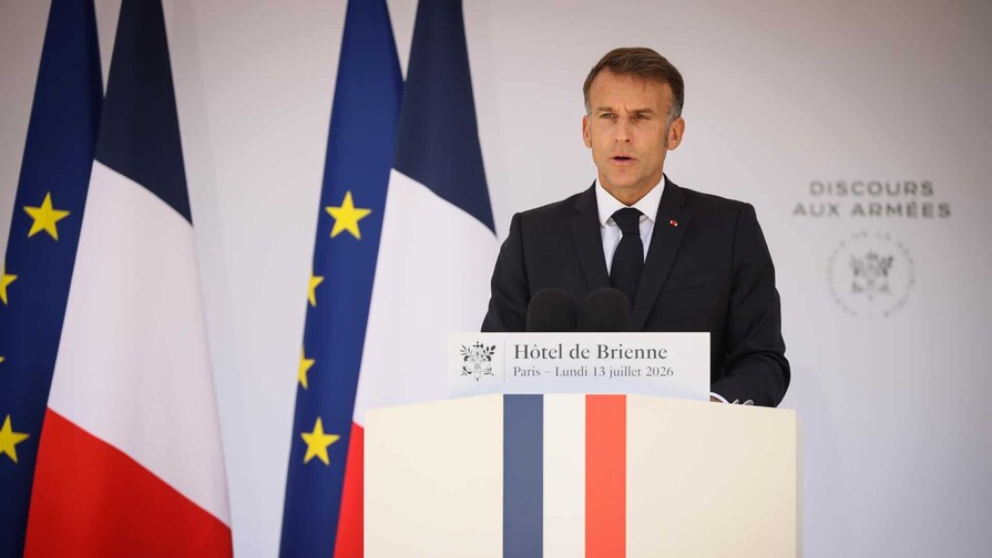 Macron: Europa defenderá libertad y derecho al precio de la sangre si fuese necesario Macron: Europa defenderá libertad y derecho al precio de la sangre si fuese necesario