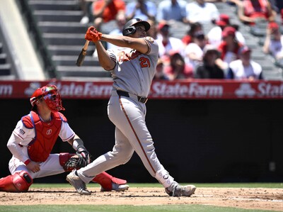 El poder de Samuel Basallo regresa a Baltimore