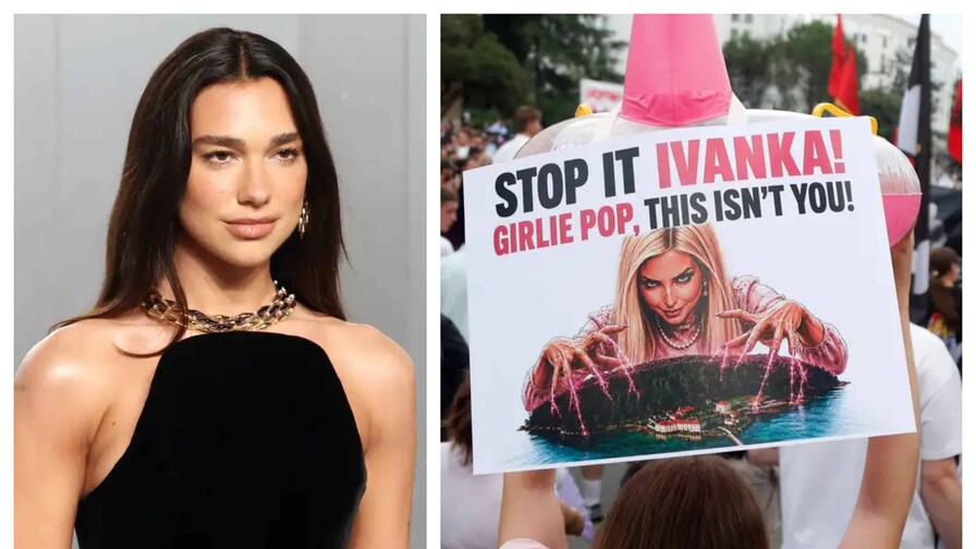 Dua Lipa respalda protestas en Albania contra proyecto vinculado a la hija de Donald Trump Dua Lipa respalda protestas en Albania contra proyecto vinculado a la hija de Donald Trump