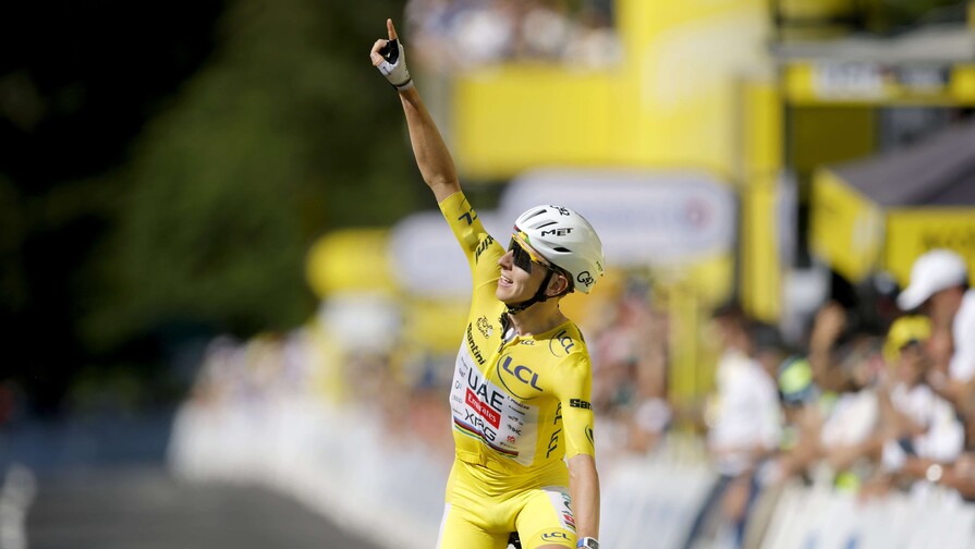 Tadej Pogacar conquista su tercera etapa del Tour de Francia y es más líder que nunca Tadej Pogacar conquista su tercera etapa del Tour de Francia y es más líder que nunca