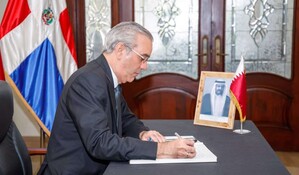 Abinader expresa condolencias por la muerte del ex emir de Catar