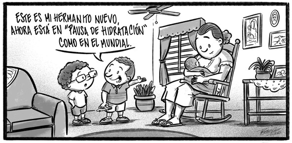 Caricatura de Noticiero Poteleche 16 julio 2026