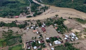 Sigue la b&uacute;squeda en Ecuador de 6 desaparecidos tras aluvi&oacute;n y desbordamiento de un r&iacute;o