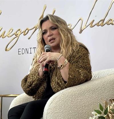 Ednita Nazario afirma que lecciones de sus cicatrices son oro en &aacute;lbum FuegoAlmaVida