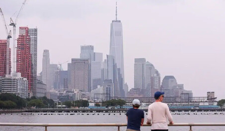 Emiten alerta de salud por la calidad del aire en Nueva York debido a incendios en Canad&aacute;