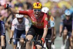 El noruego Waerenskjold gana la úndecima etapa del Tour de Francia y rompe una marca de velocidad El noruego Waerenskjold gana la úndecima etapa del Tour de Francia y rompe una marca de velocidad