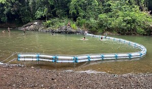 La Cuaba recibe infraestructura para evitar que los residuos lleguen al r&iacute;o Hig&uuml;ero