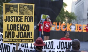 Protestan en Nueva York por Lorenzo, Joan y todas las v&iacute;ctimas del ICE