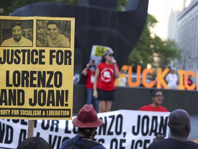 Protesta en Nueva York por muertes de inmigrantes a manos del ICE