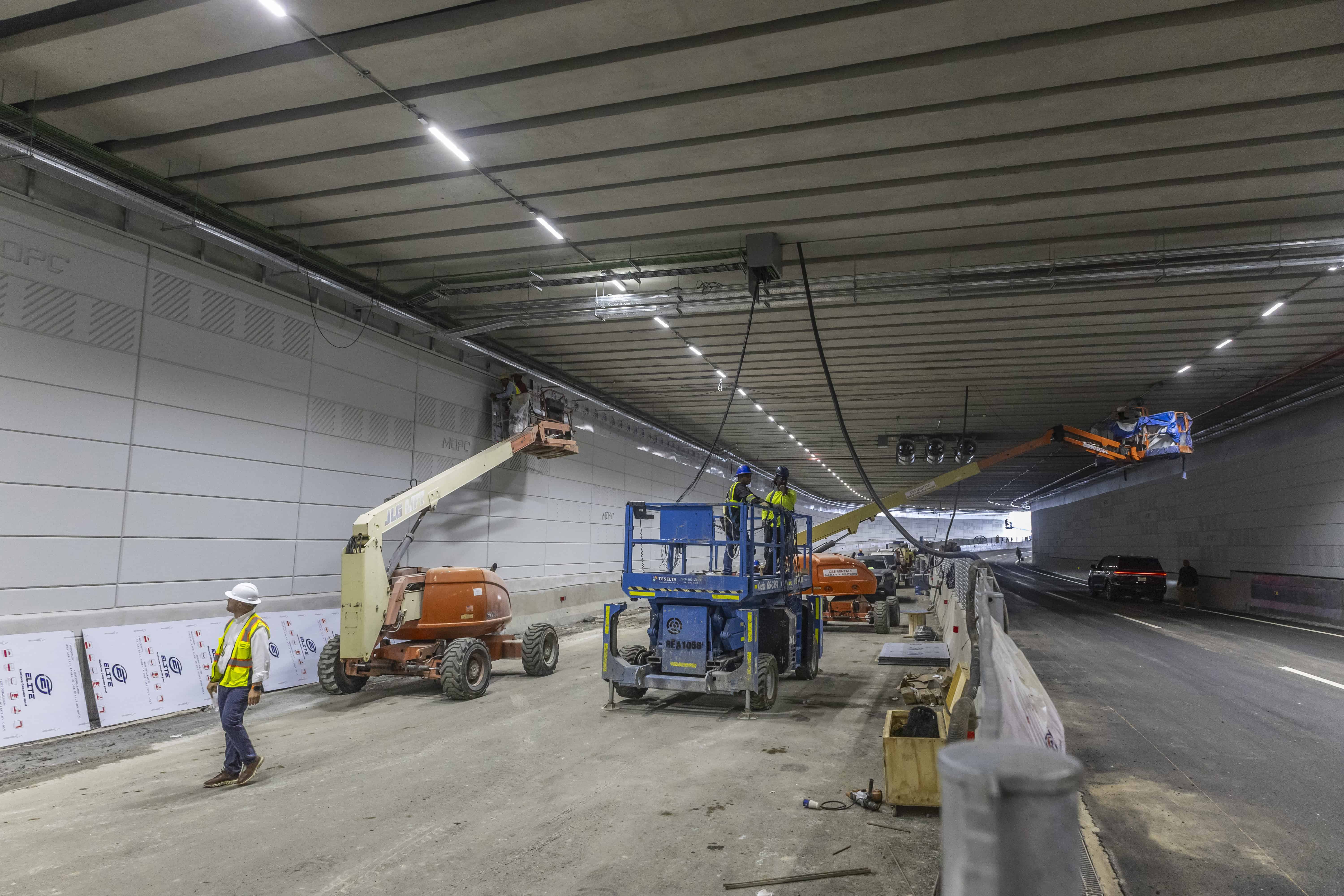 El domingo será inaugurado el túnel.