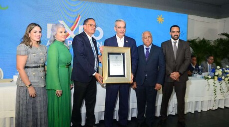 Presidente Abinader resalta retos del crecimiento econ&oacute;mico durante apertura de la XXXV Expo Amaprosan 2026