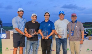 Daniel Santana, Elija Pichardo y Adolfo M&eacute;ndez salen airosos del Pro-Am de Corales