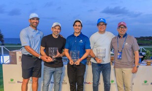 Daniel Santana, Elija Pichardo y Adolfo M&eacute;ndez salen airosos del Pro-Am de Corales