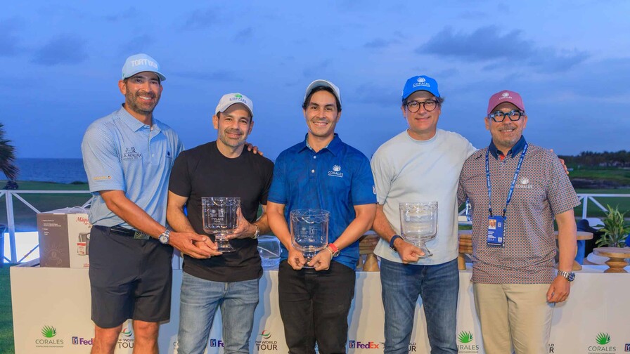 Daniel Santana, Elija Pichardo y Adolfo Méndez salen airosos del Pro-Am de Corales Daniel Santana, Elija Pichardo y Adolfo Méndez salen airosos del Pro-Am de Corales