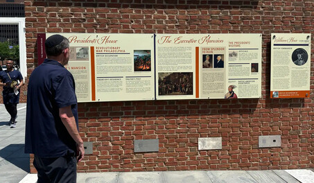 Gobierno de Trump reemplaza exhibici&oacute;n sobre la esclavitud en la casa de George Washington en Filadelfia