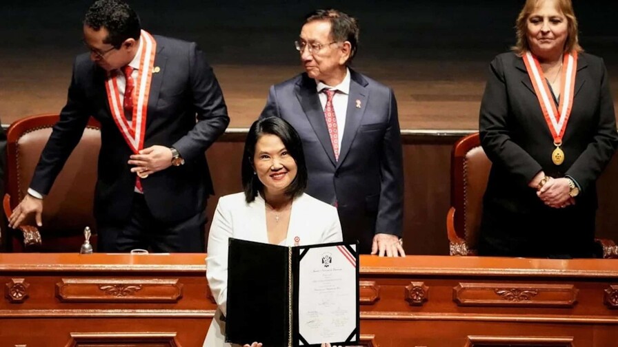 Keiko Fujimori plantea una reconciliación tras una década de inestabilidad política en Perú Keiko Fujimori plantea una reconciliación tras una década de inestabilidad política en Perú